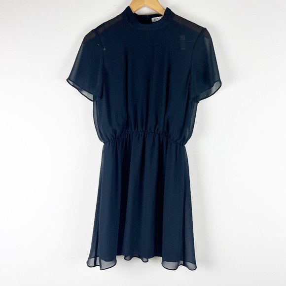 BCBGeneration Dresses & Skirts - 2/$30 BCBG Generation Sheer Mock Neck Dress S